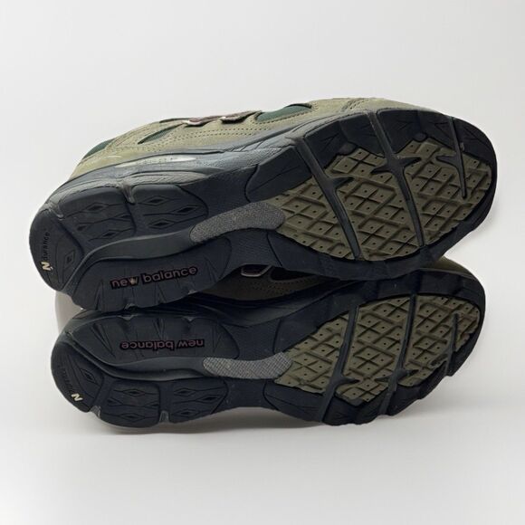 Size 9.5 - New Balance Teddy Santis x 990v3 Made in USA Green Purple - Picture 6 of 7